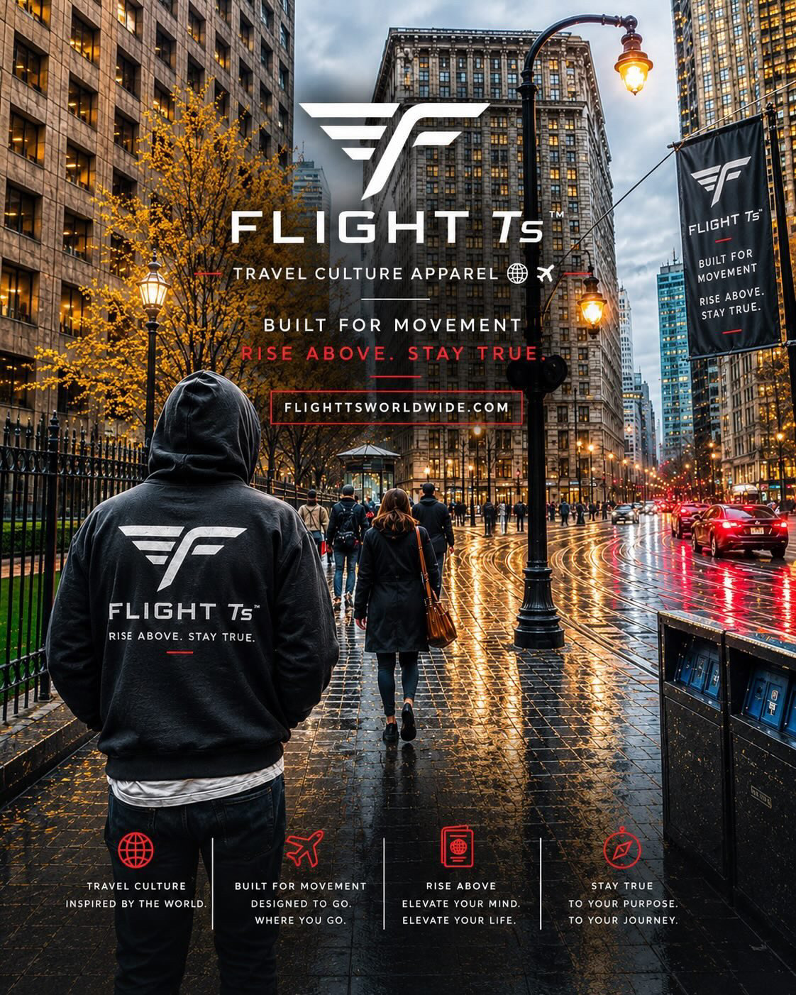 FLIGHT Ts lifestyle campaign