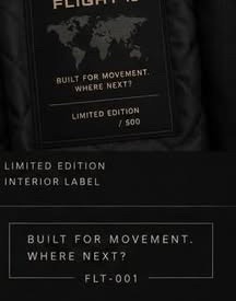 Interior label detail